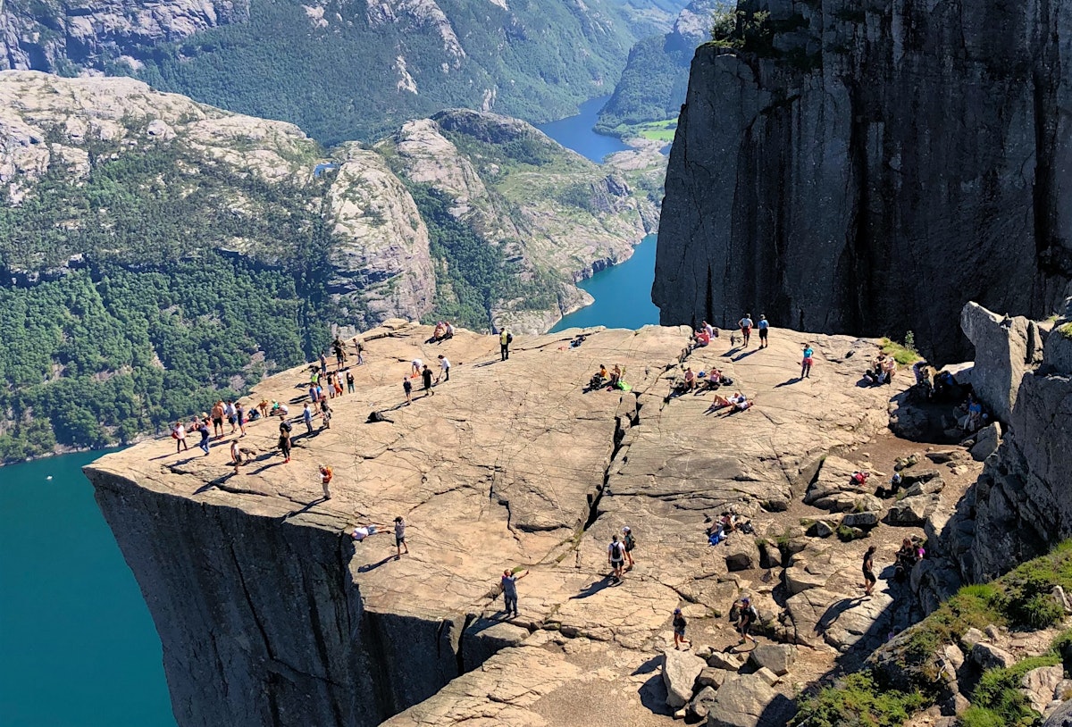 Pulpit Rock in Norway